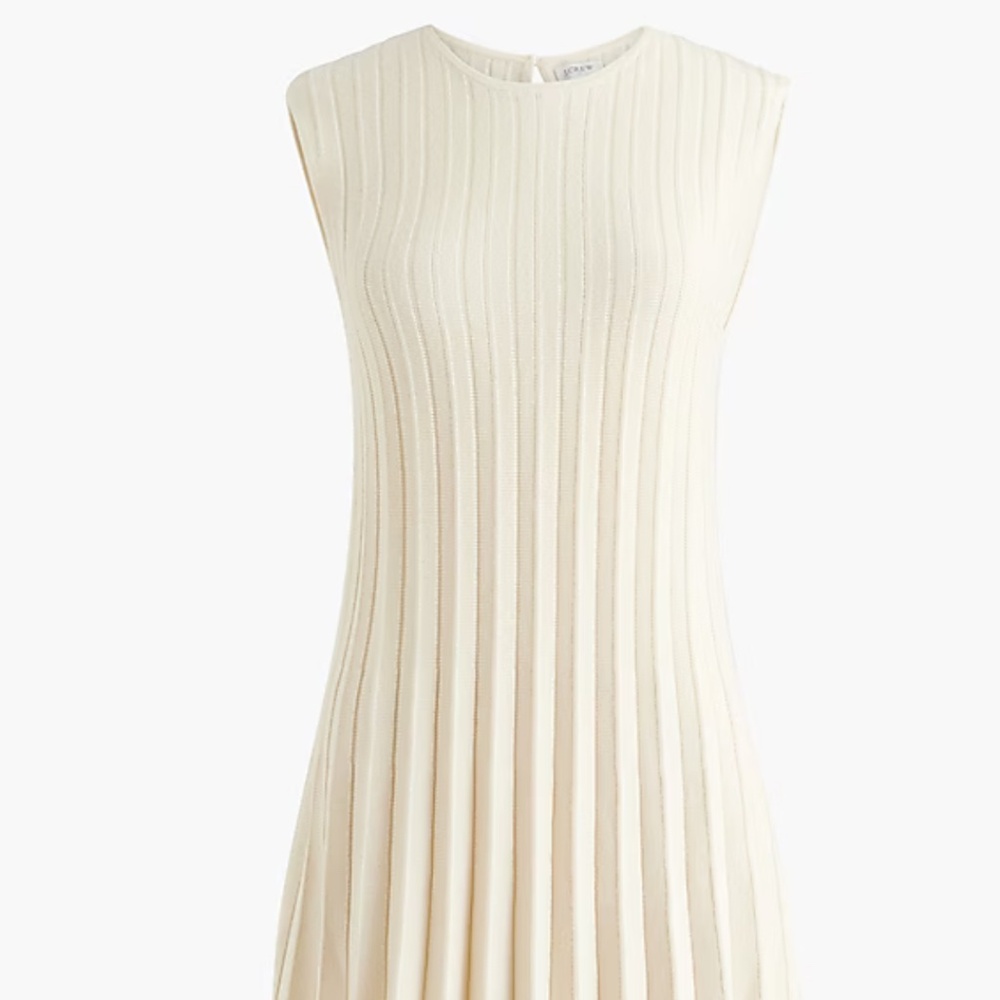 J-Crew Sleeveless sweater-dress